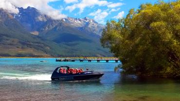 Jetboat by the willows, Dart River - Boat trips and day cruises NZ