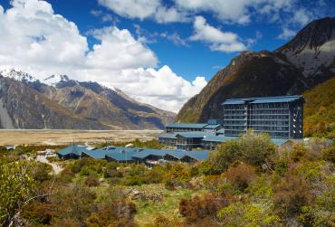 The Hermitage Hotel in Mt Cook