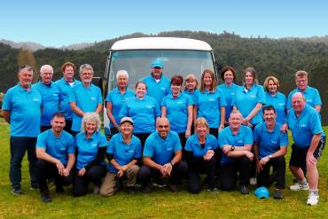 Kiwi Guides and office team in Ruatahuna