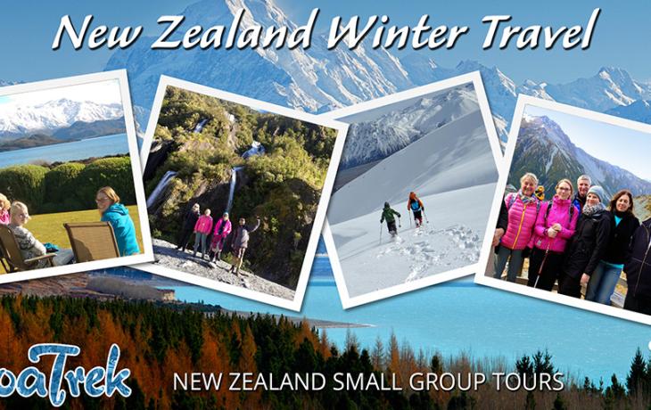 Travel photos from winter travel in New Zealand