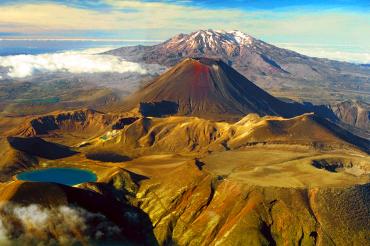 Volcanic landscape of Tongariro National Park - NZ North Island Itinerary