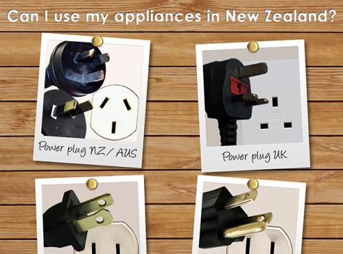 Power Plug Types for New Zealand, US, UK and Australia - Travel to New Zealand