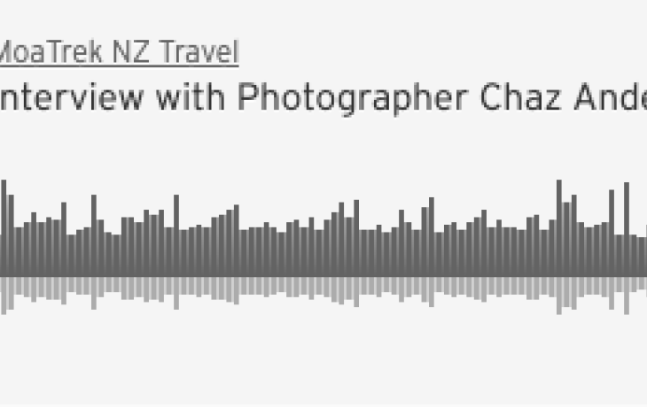 MoaTrek Guest Interview with Photographer Chaz Anderson - SoundCloud Graphic